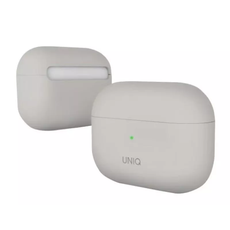 UNIQ Lino Custodia in silicone per Apple AirPods Pro - beige avorio