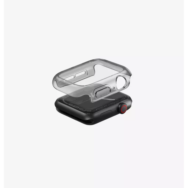 UNIQ Garde Clear Case per Apple Watch Series 7/8/9 45 mm