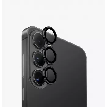 UNIQ Optix Protezione in alluminio per obiettivo della fotocamera per Samsung Galaxy S26 / S26+ - argento
