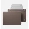 UNIQ Lyden Versa Custodia rigida con folio per MacBook Air 13 pollici (M2 2022 / M3 2024 / M4 2025 / M5 2026), grigio