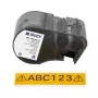 BRADY BMP51/BMP53/M511 Etichetta in vinile autolaminante, bianco/trasparente, larghezza 1 pollice, rotolo 21 ft