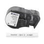 Brady M4C-250-7641 Marker per cavi in vinile autolaminante per BMP51/BMP53, 38,1 mm x 19,05 mm, bianco/trasparente, rotolo 6,4 m