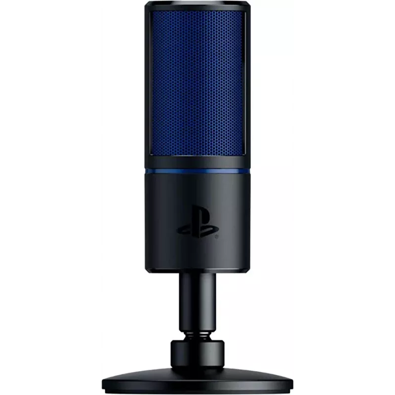Razer Seiren X microfono a condensatore cardioide, versione PS4, nero (RZ19-02290200-R3G1)
