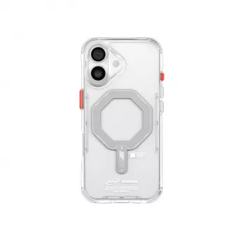 Skinarma Saido Custodia di ricarica magnetica per iPhone 17 - trasparente