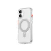 Skinarma Saido Custodia di ricarica magnetica per iPhone 17 - trasparente