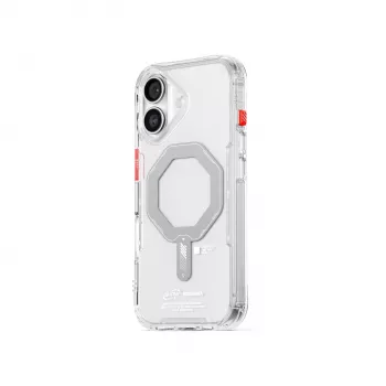 Skinarma Saido Custodia di ricarica magnetica per iPhone 17 - trasparente