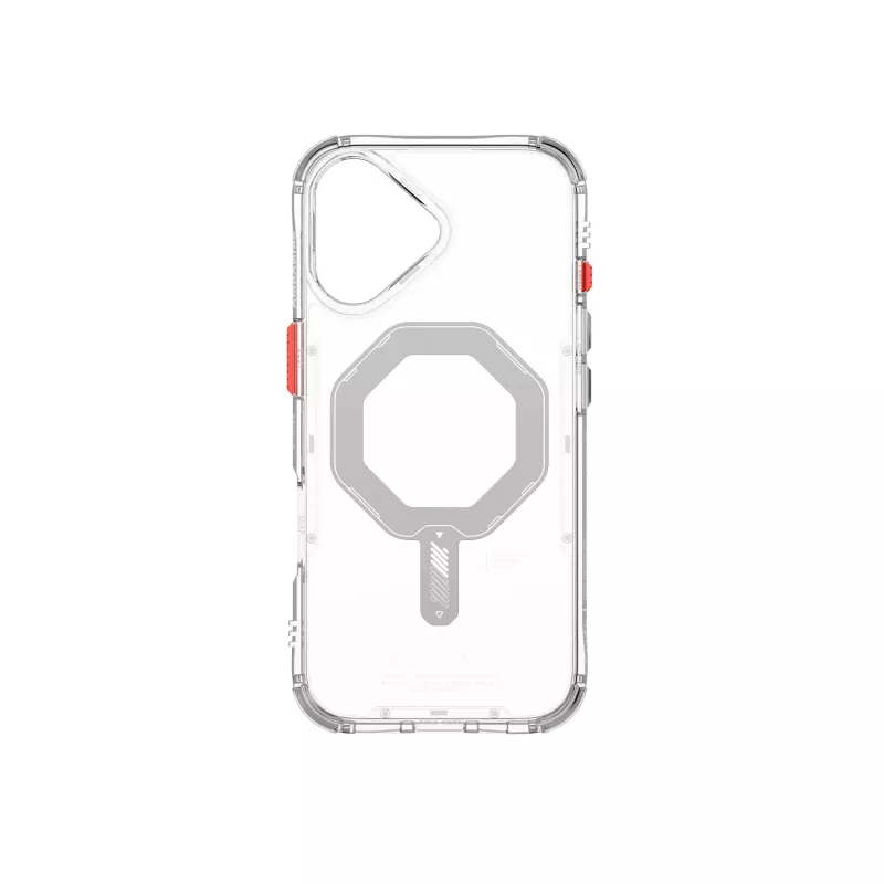 Skinarma Saido Custodia di ricarica magnetica per iPhone 17 - trasparente