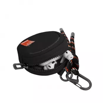 Skinarma Jax Borsa con moschettone nero