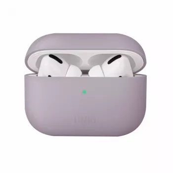 UNIQ Lino Custodia in silicone per AirPods Pro lavanda