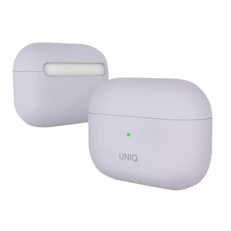 UNIQ Lino Custodia in silicone per AirPods Pro lavanda