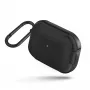 UNIQ Valencia Custodia antibatterica per AirPods Pro – nero mezzanotte