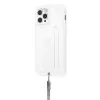 UNIQ Heldro Custodia antimicrobica per iPhone 12/12 Pro 6,1 pollici Natural Frost