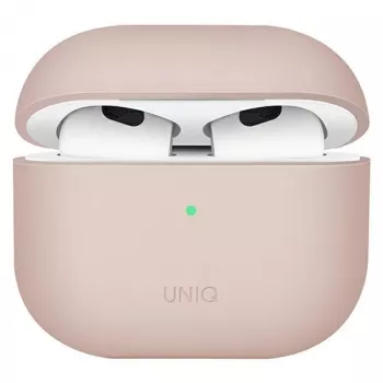 UNIQ Lino Custodia in silicone per Apple AirPods 3ª generazione - Blush Pink