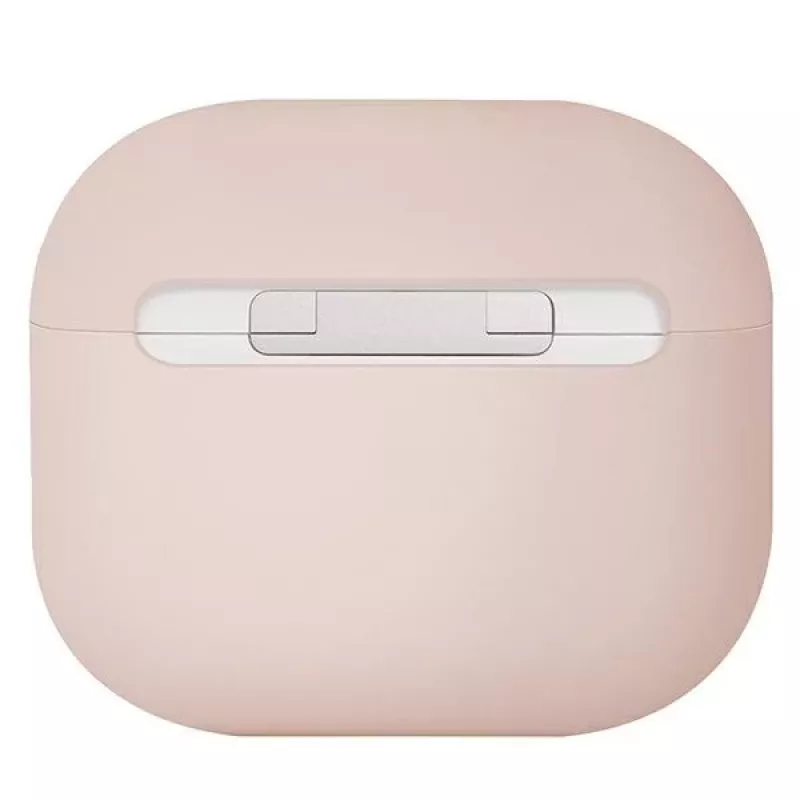 UNIQ Lino Custodia in silicone per Apple AirPods 3ª generazione - Blush Pink