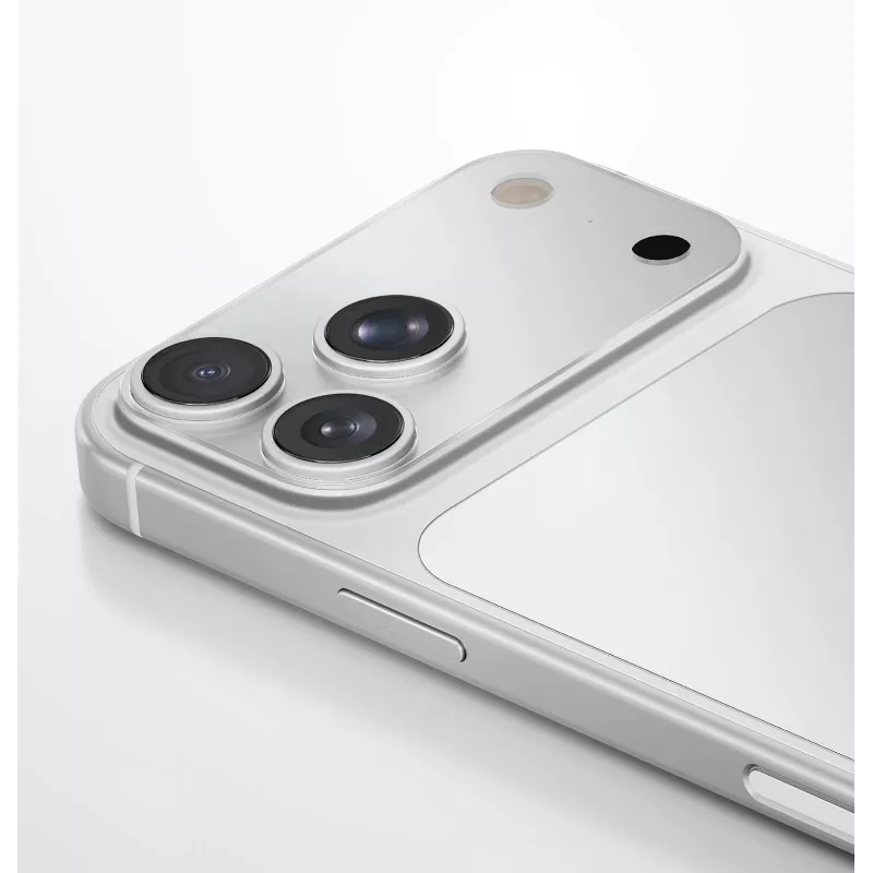 UNIQ Optix Aeroshield+ Protezione modulo fotocamera per iPhone 17 Pro – trasparente