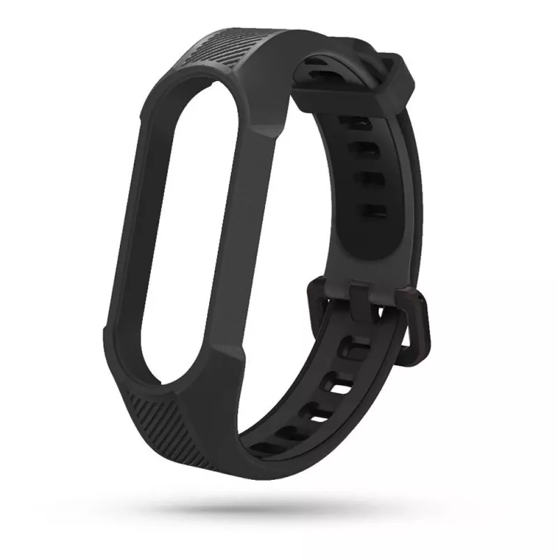 Tech-Protect Armour cinturino in gomma TPU per Xiaomi Mi Band 7, nero