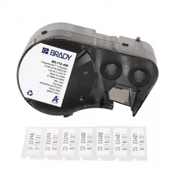 BRADY BMP51/BMP53/M511 etichette FreezerBondz - 25,4 mm x 12,7 mm, bianco, 500 etichette