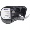 BRADY BMP51/BMP53/M511 cartuccia etichetta in vinile autolaminante, bianco/traslucido, 25,4 mm x 25,4 mm, 250 etichette