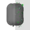 UNIQ Valencia custodia antibatterica per AirPods Pro - grigio gunmetal