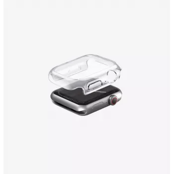 UNIQ Garde custodia ibrida trasparente per Apple Watch Series 7/8/9 41mm