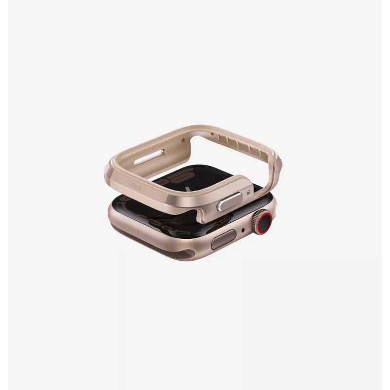 Custodia UNIQ Valencia per Apple Watch 46 mm, Midnight Black Uni001443