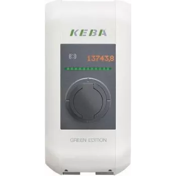 KEBA KeContact P30 x-series 22 kW presa Type-2 RFID stazione di ricarica per veicoli elettrici (125100)