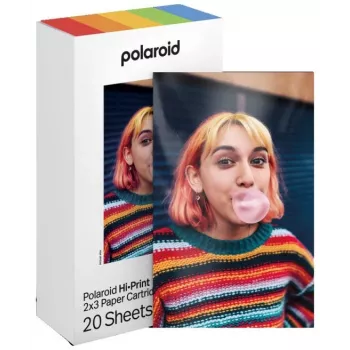 Polaroid Hi-Print 2x3 cartuccia di carta, 20 fogli (6355)