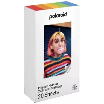 Polaroid Hi-Print 2x3 cartuccia di carta, 20 fogli (6355)