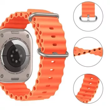 Cinturino TECH-PROTECT IconBand Pro per Apple Watch 42/44/45/49mm arancione