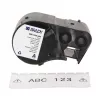 Rotolo di etichette in vinile autolaminante BRADY M5C-1500-499 per BMP51/BMP53/M511, 12,7 mm x 6,4 m, bianco