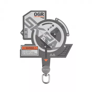 Patch adattatore lanyard universale SKINARMA Ekho grigio