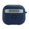 Custodia antibatterica UNIQ Valencia per AirPods 3ª generazione blu