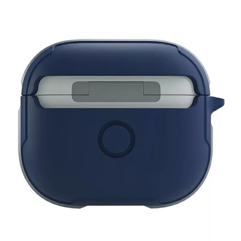 Custodia antibatterica UNIQ Valencia per AirPods 3ª generazione blu