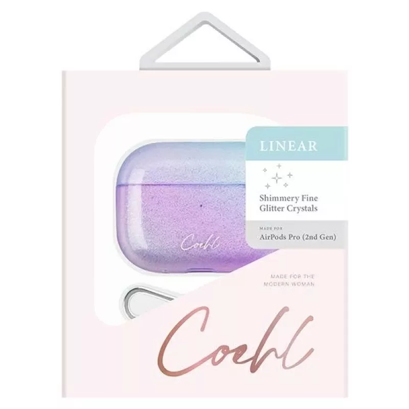 Custodia UNIQ Coehl Linear per AirPods Pro 2 (2022/2023) - Stardust