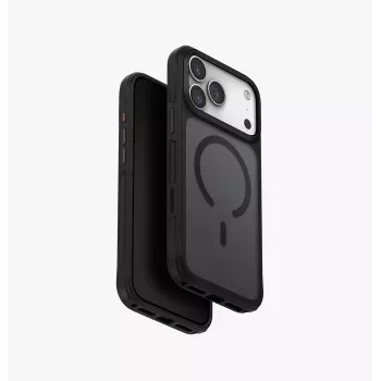 Custodia con ricarica MagClick UNIQ Veren per iPhone 17 Pro Max, arancione