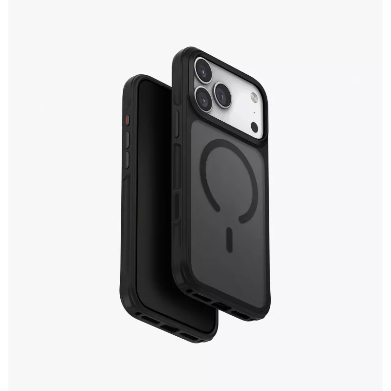 Custodia con ricarica MagClick UNIQ Veren per iPhone 17 Pro Max, arancione
