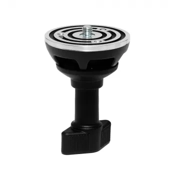 Manfrotto 520BALLSHX mezza sfera 75 mm con manico corto per livellamento treppiede