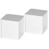 Tenda MX3 (confezione da 2) sistema mesh Wi-Fi 6 AX1500 per tutta la casa, dual band, 2 porte Gigabit per unità, bianco
