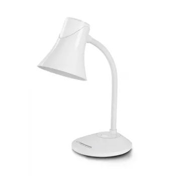Esperanza POLARIS lampada da tavolo E27 12W LED bianco ELD111W