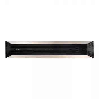 BCS videoregistratore di rete 4K AI a 64 canali, 8 alloggiamenti RAID, 384 Mbps, riconoscimento facciale, ANPR, rackmount 2U
