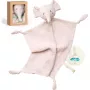 Momcozy peluche in cotone elefante per neonati, rosa