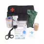 HELBO HEL002 kit pronto soccorso tattico militare da 13 pezzi, nero