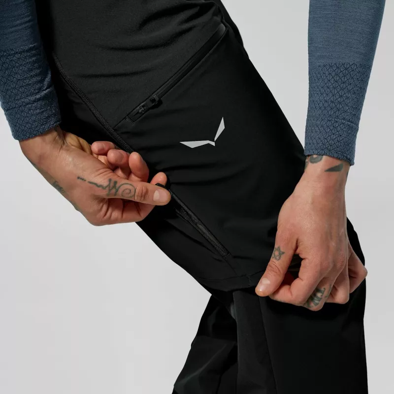 Salewa Ortles DST/WS pantaloni da alpinismo donna - nero M