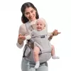 Momcozy Air Mesh marsupio porta bebè con seggiolino per fianchi, grigio