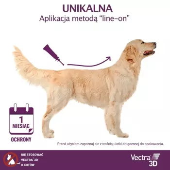 Ceva Vectra 3D soluzione spot-on per cani 4-10 kg (3 pipette) – protezione da pulci, zecche e zanzare