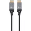 GOOBAY cavo HDMI Optical Hybrid Ultra High-Speed (AOC) 8K / 60Hz - 20m, 48 Gbit/s, nero/grigio