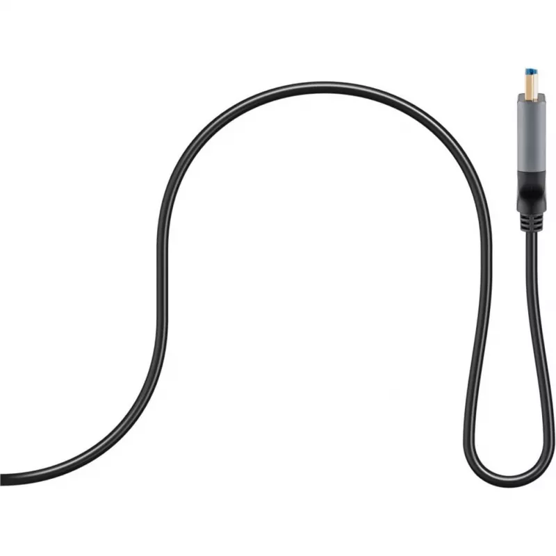 GOOBAY cavo HDMI Optical Hybrid Ultra High-Speed (AOC) 8K / 60Hz - 20m, 48 Gbit/s, nero/grigio