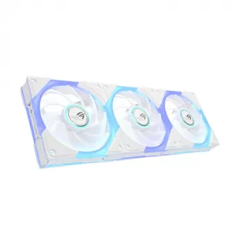 ASUS ROG Eurux GR120 ARGB set ventole 3-in-1 bianco