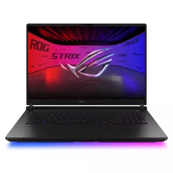 ASUS ROG Strix SCAR 18 G835LXG-U9642W 18 inch 4K 240Hz Mini LED Laptop da gaming (Intel Core Ultra 9 290HX, GeForce RTX 5090 24GB, 64GB DDR5, 2TB SSD, Windows 11 Home, Off Black)