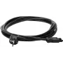 Kopp prolunga con contatto di protezione 5 m H05VV-F 3G1.5 nero GST18i3